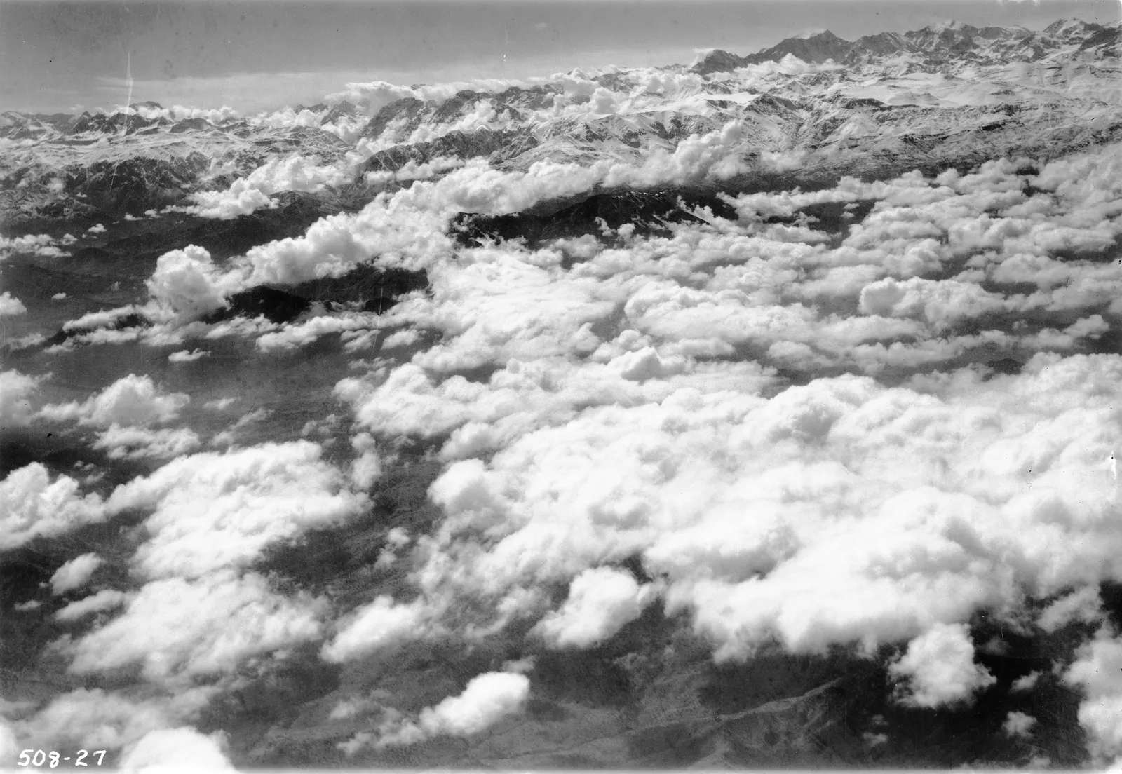 Vista aérea de Til Til 1937.