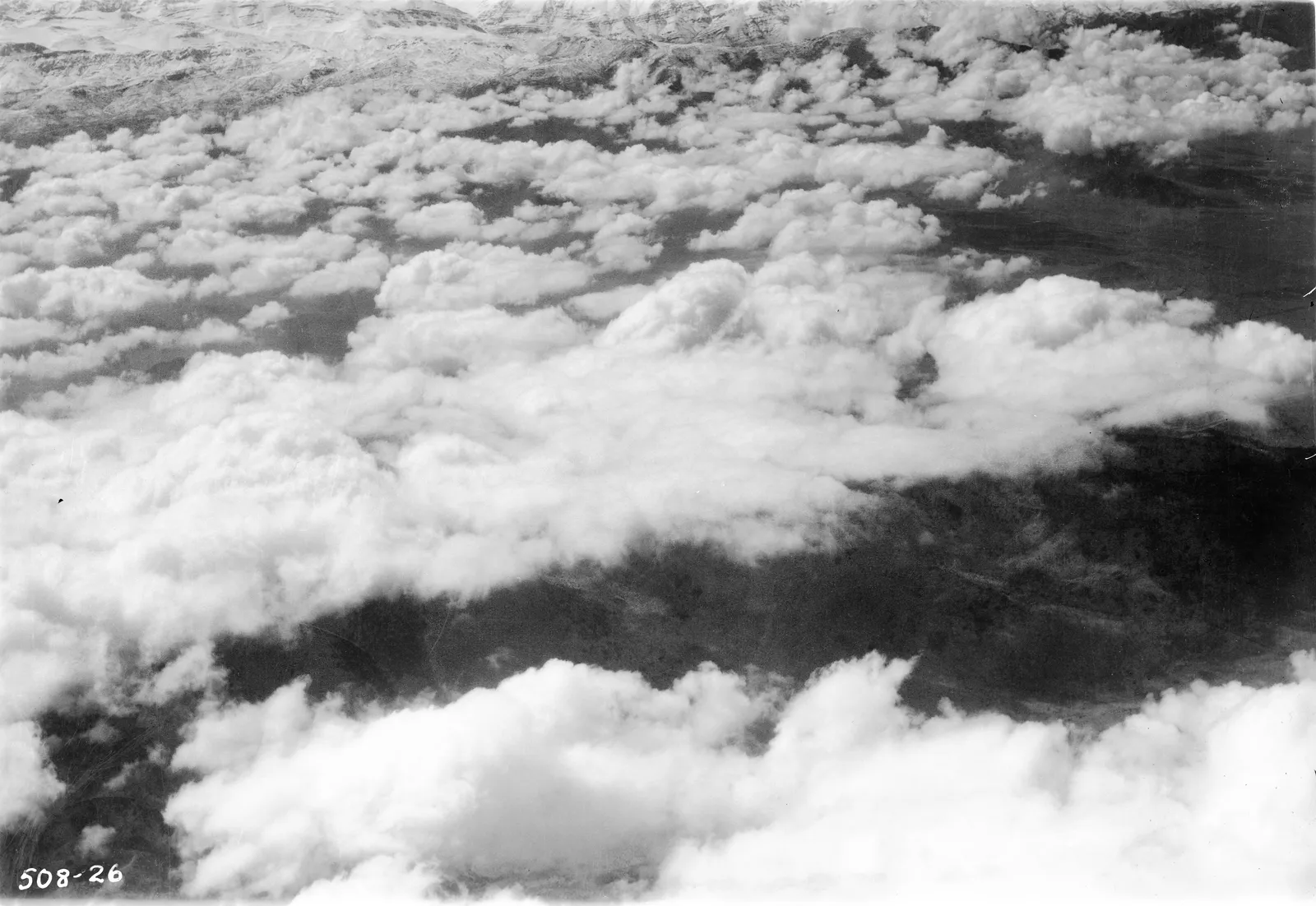 Vista aérea de Til Til 1937.