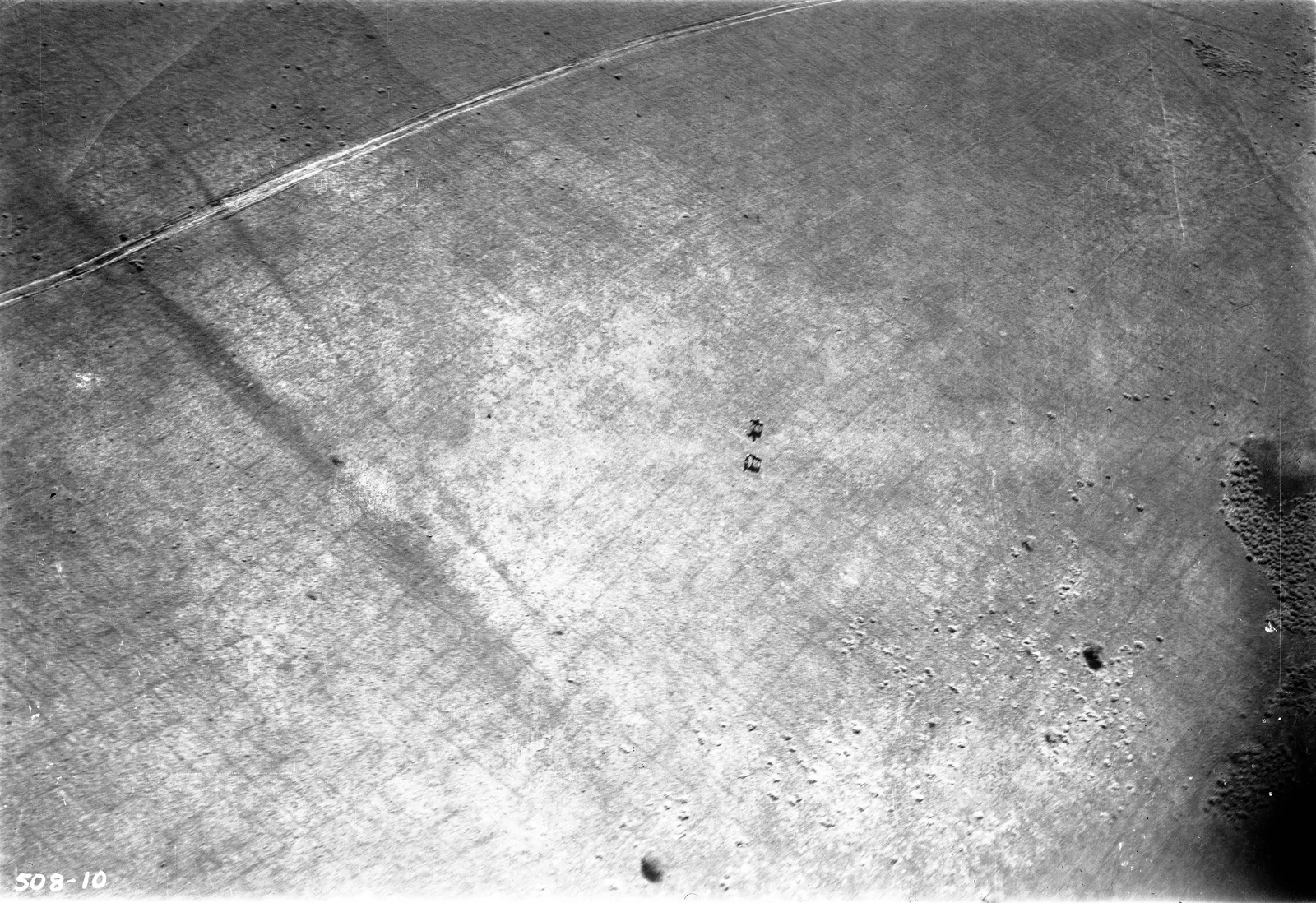 Vista aérea de La Ligua 1937.