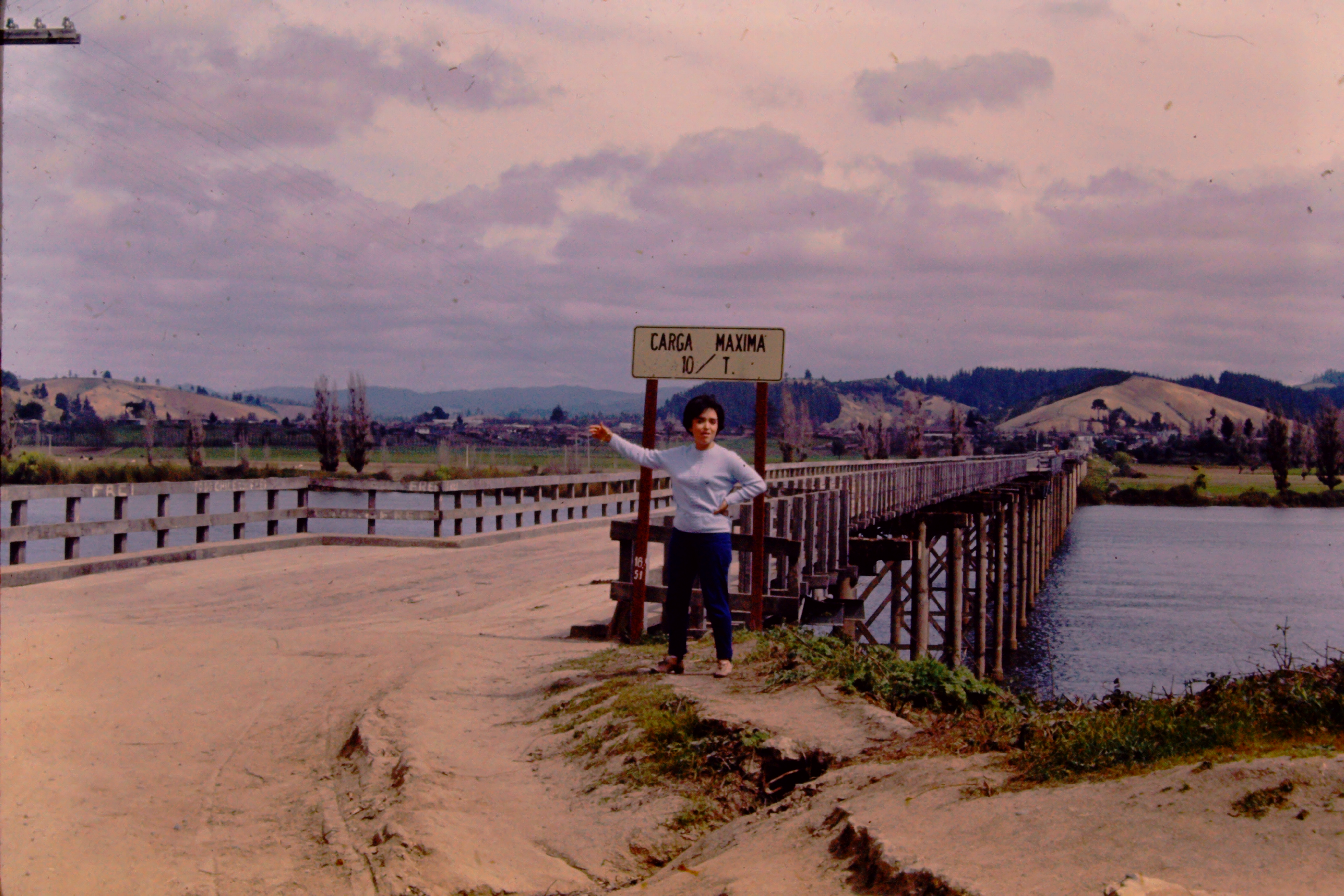 Antiguo Puente Carretero Coelemu, 1967