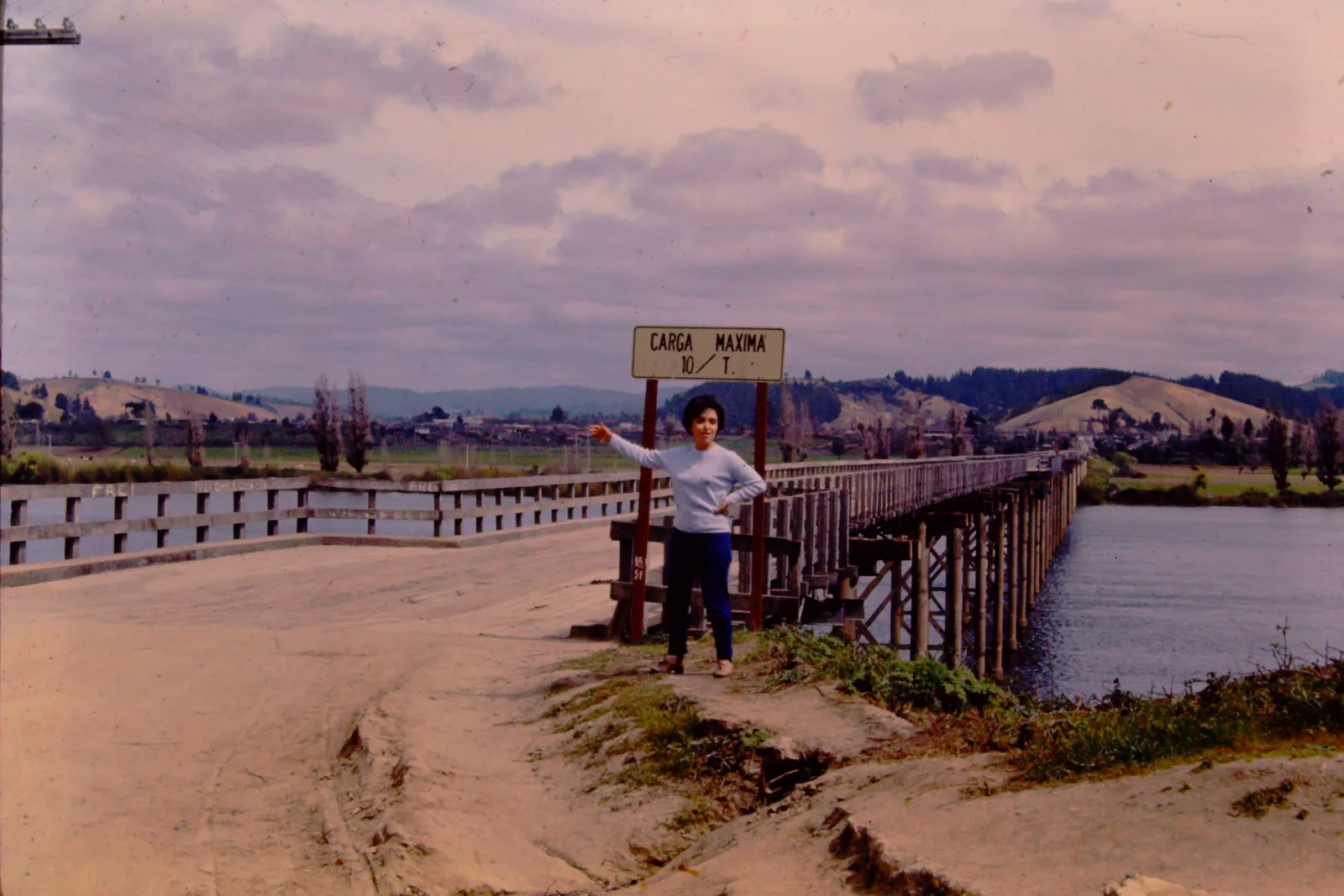 Antiguo Puente Carretero Coelemu, 1967