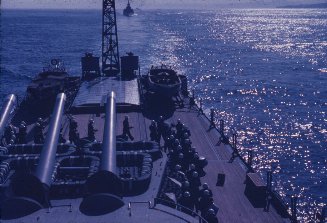 Valparaíso, ejercicios de la Armada de Chile, 1953