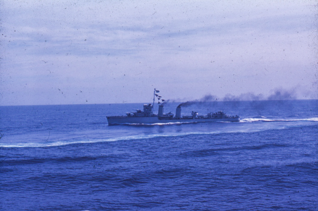 Valparaíso, ejercicios de la Armada de Chile, 1953