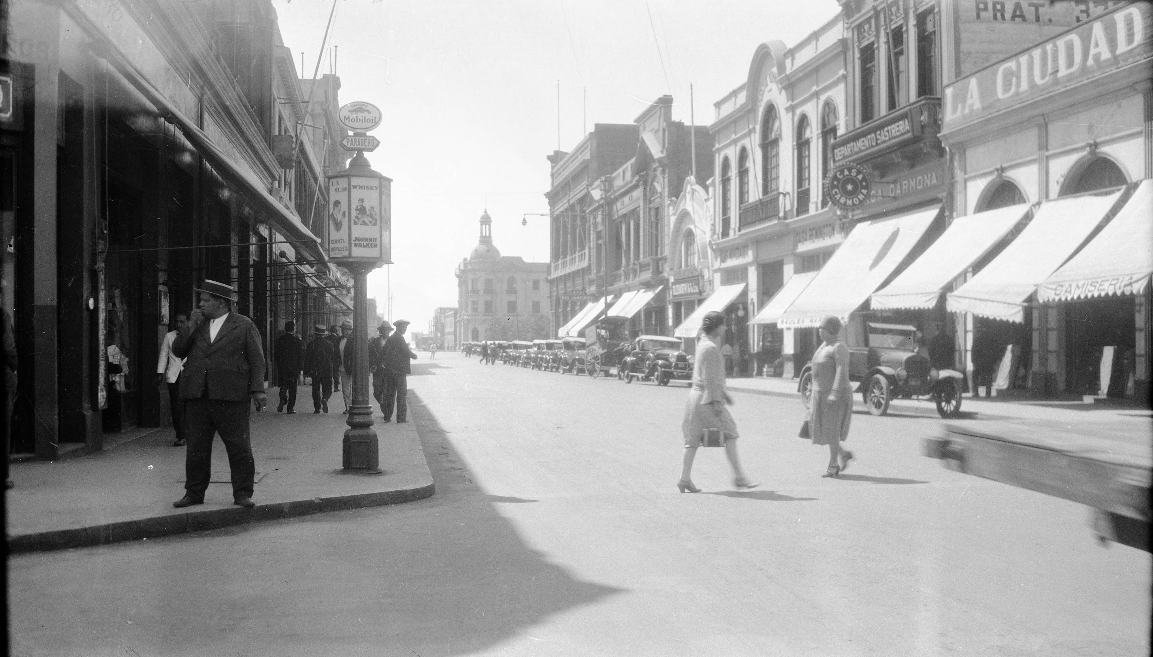 Calle Washington de Antofagasta, 1930