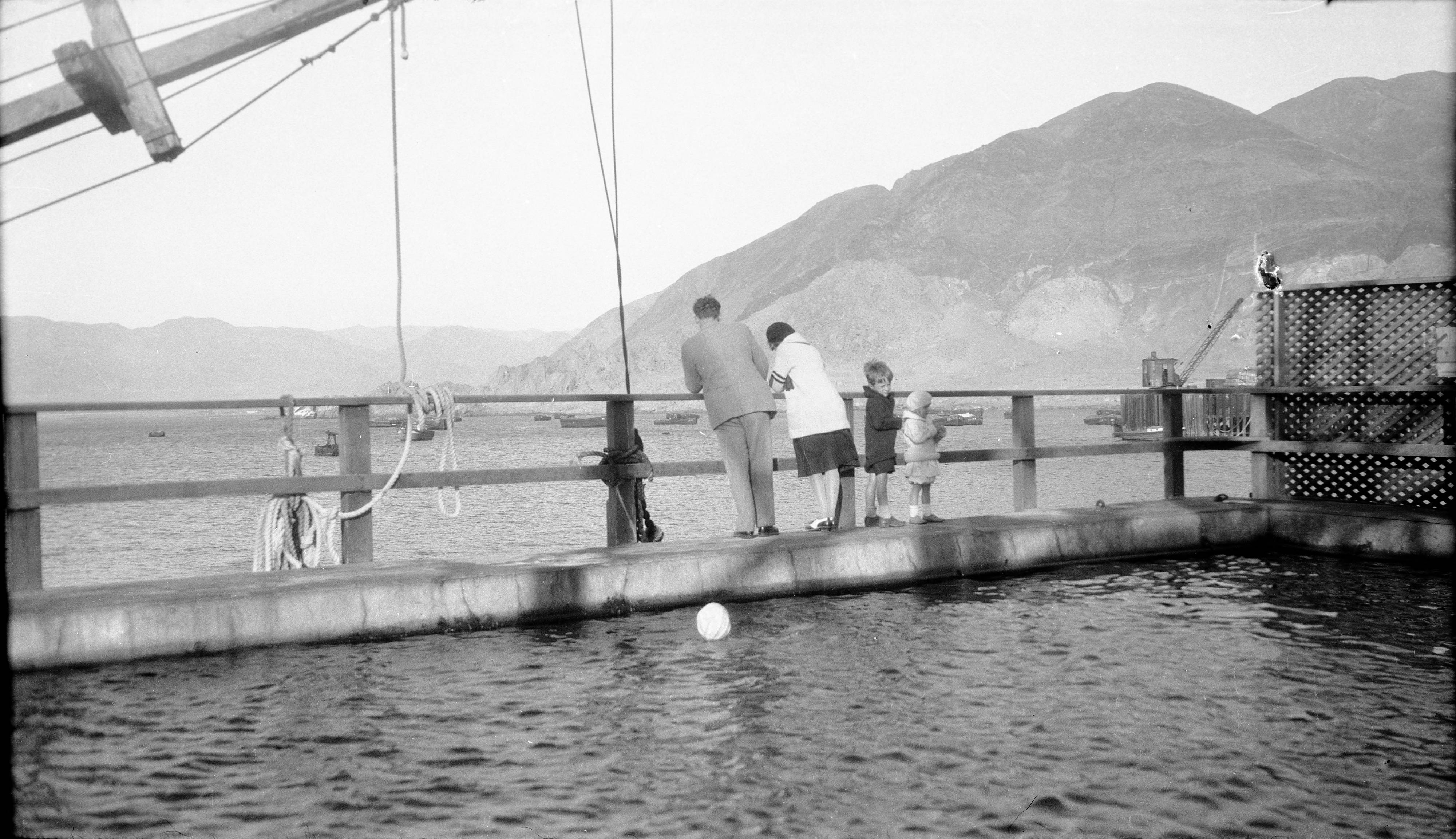 Piscina de mar entre Chañaral y Barquito, 1930