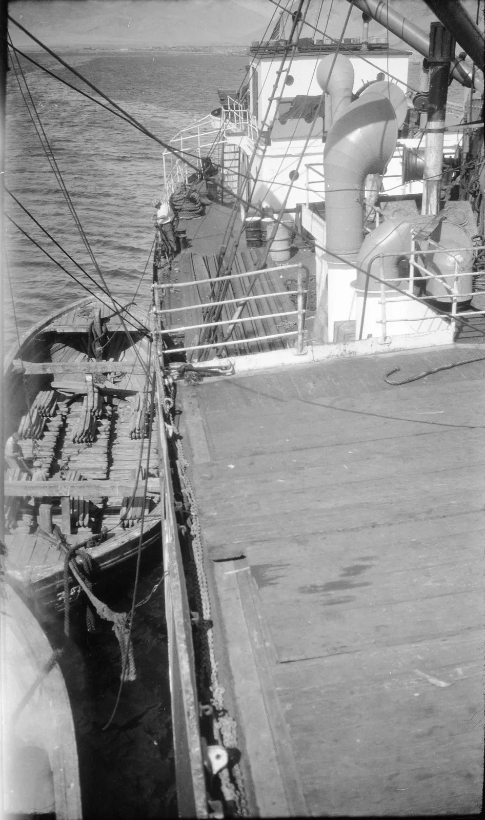 Barcos con cobre en Chañaral, 1930