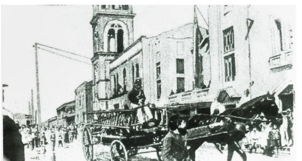 Carro de bomberos, Cauquenes, 1930