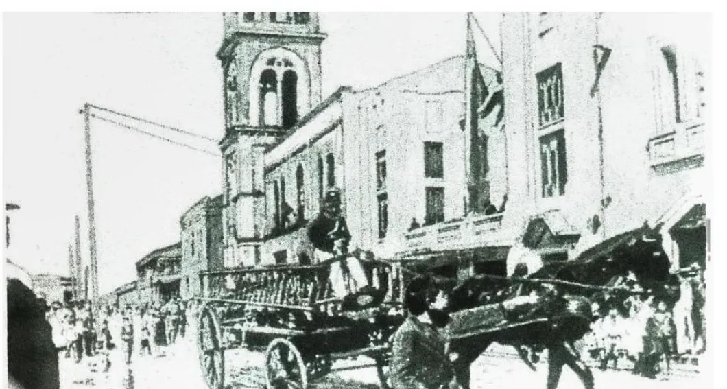 Carro de bomberos, Cauquenes, 1930