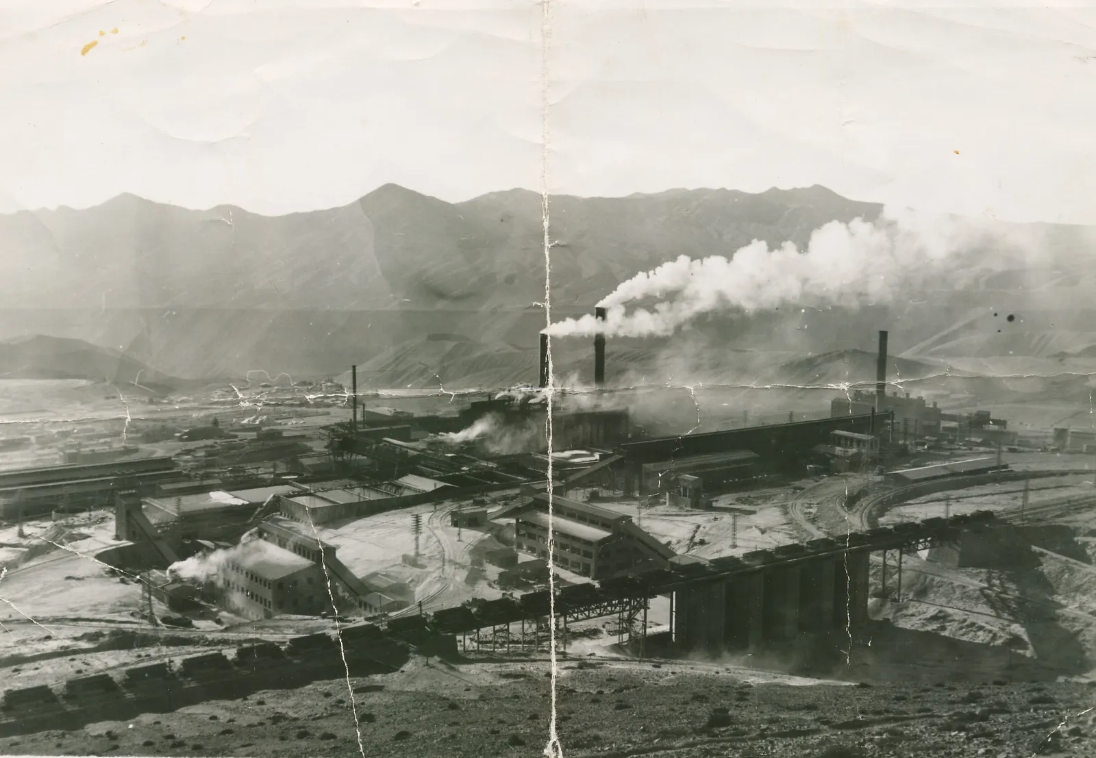 Fundición Potrerillos, Atacama, 1940