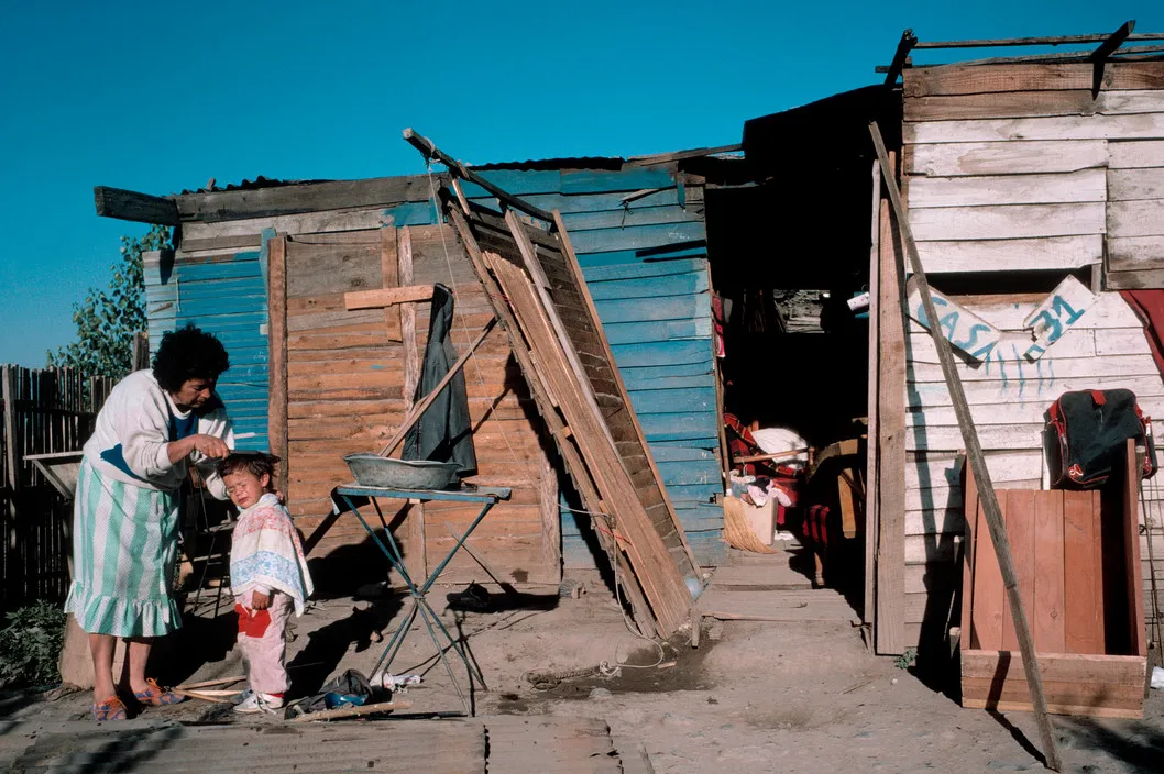 Población en Santiago,1987