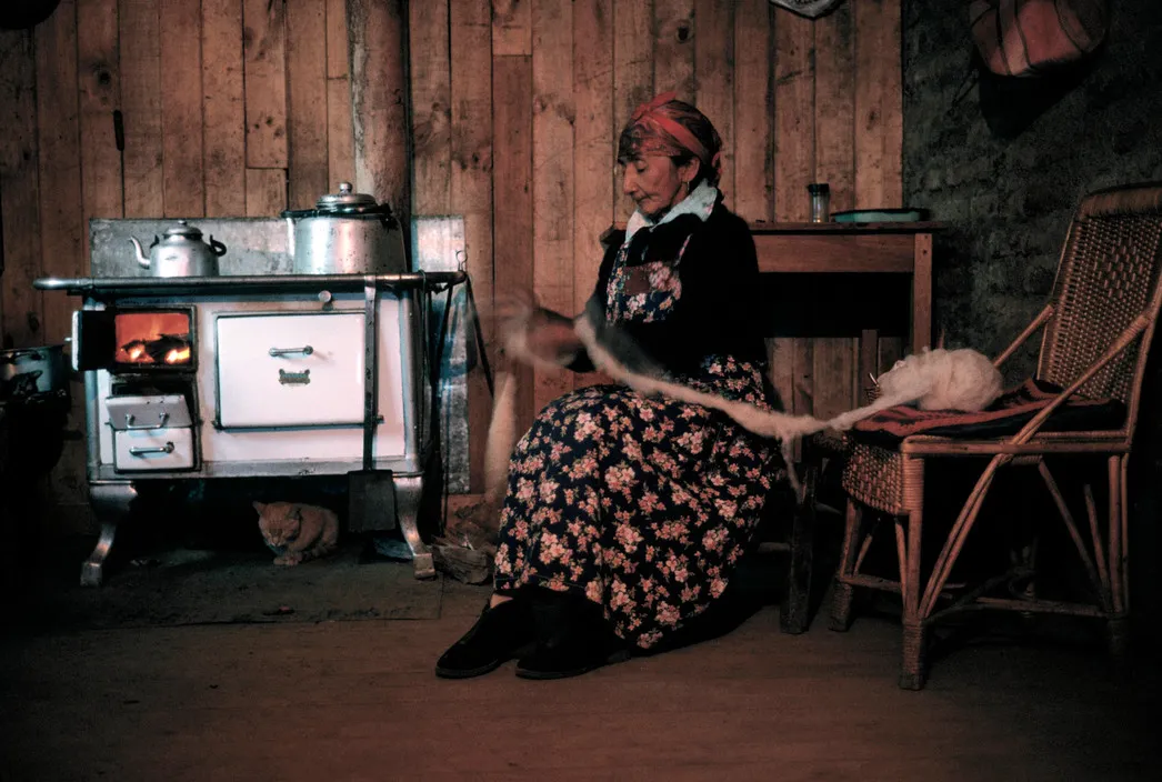Mujer indigena en 1987