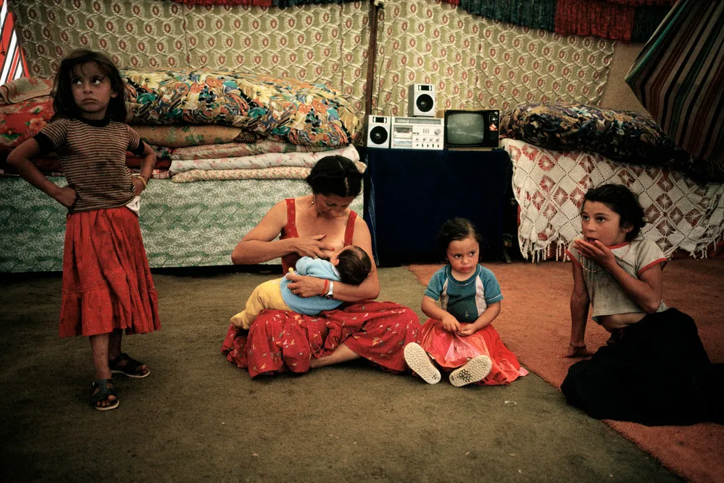 Gitanas en Santiago, 1987