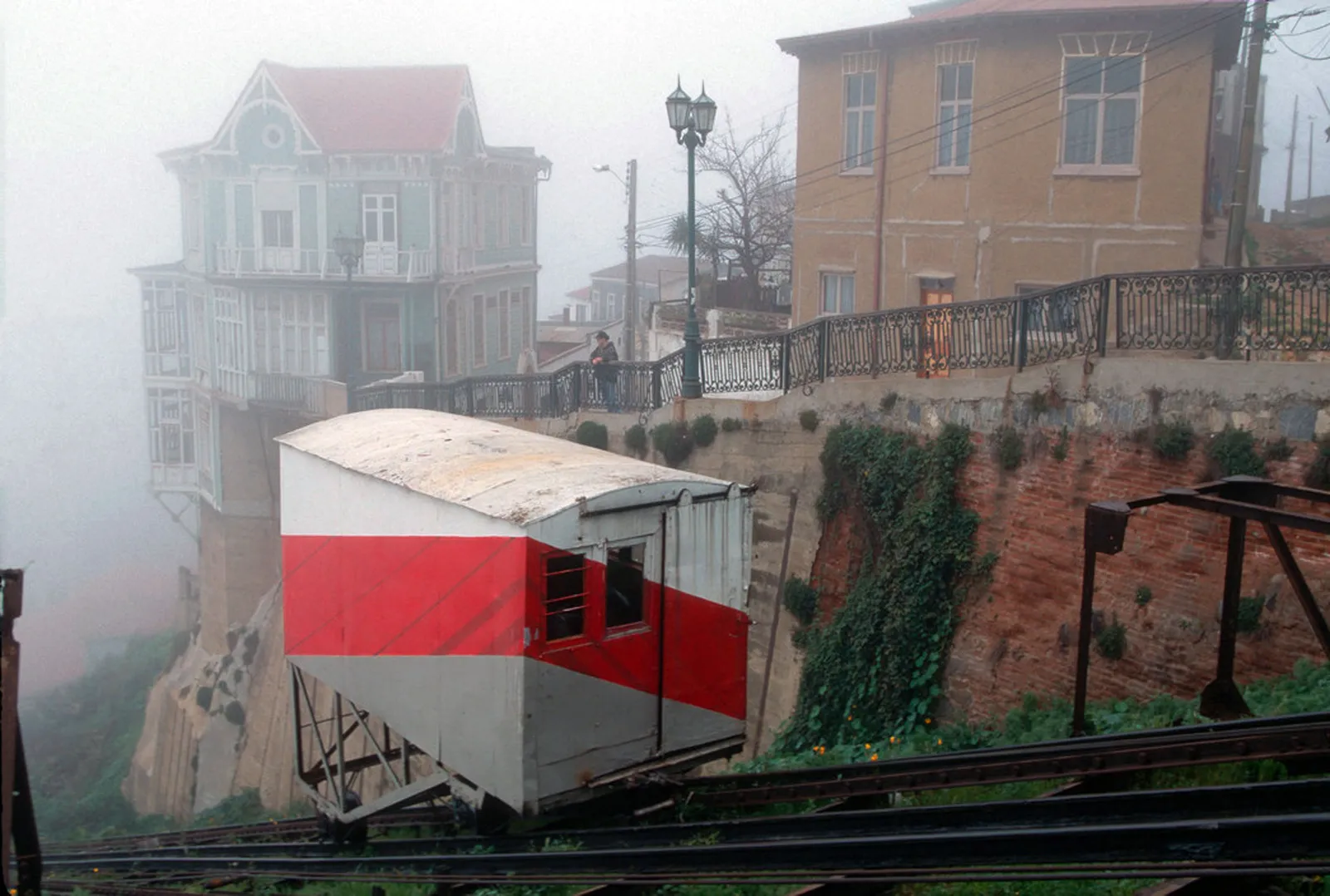 Ascensor Cerro Artillería en 1995