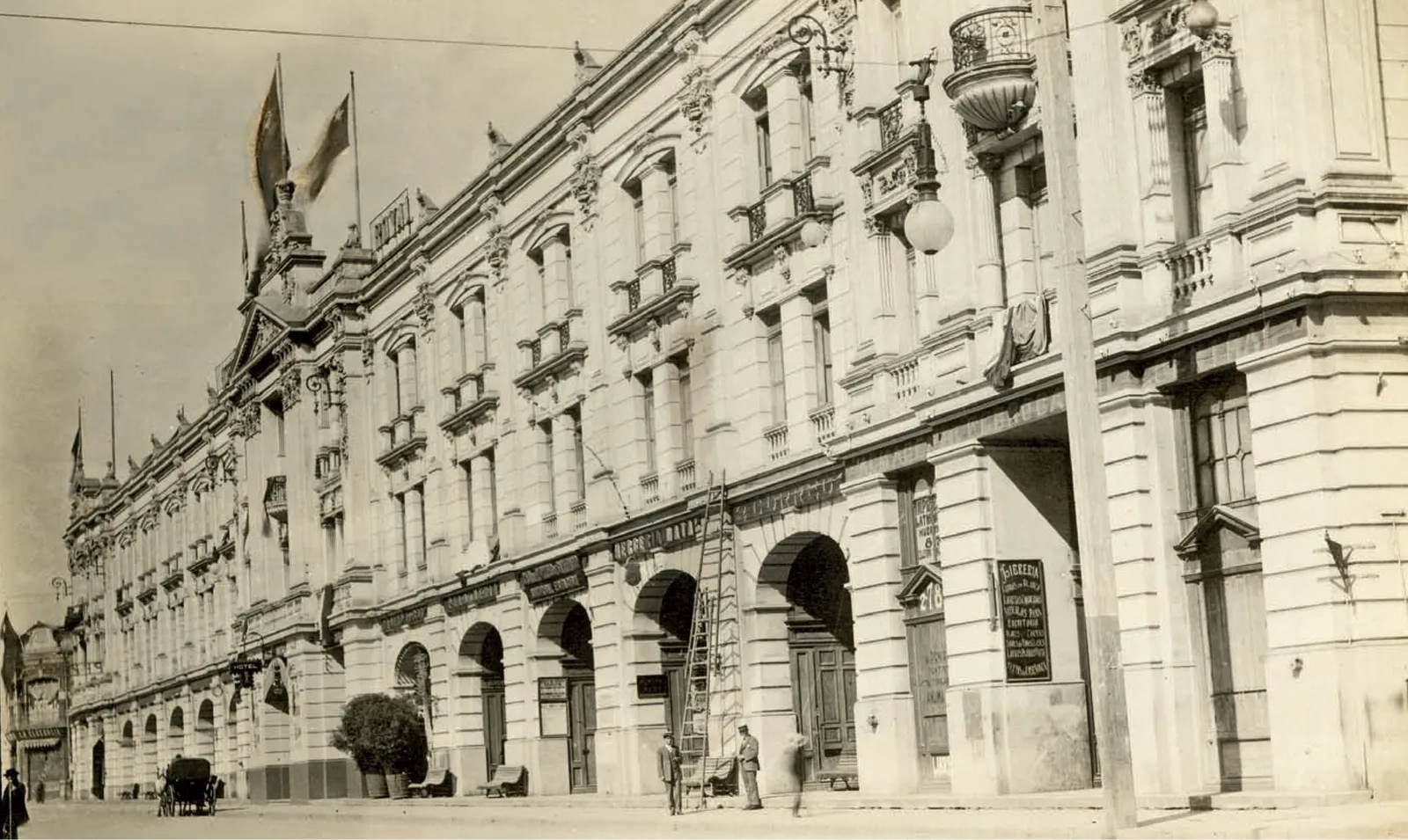 Portal Edwards, Santiago año 1910