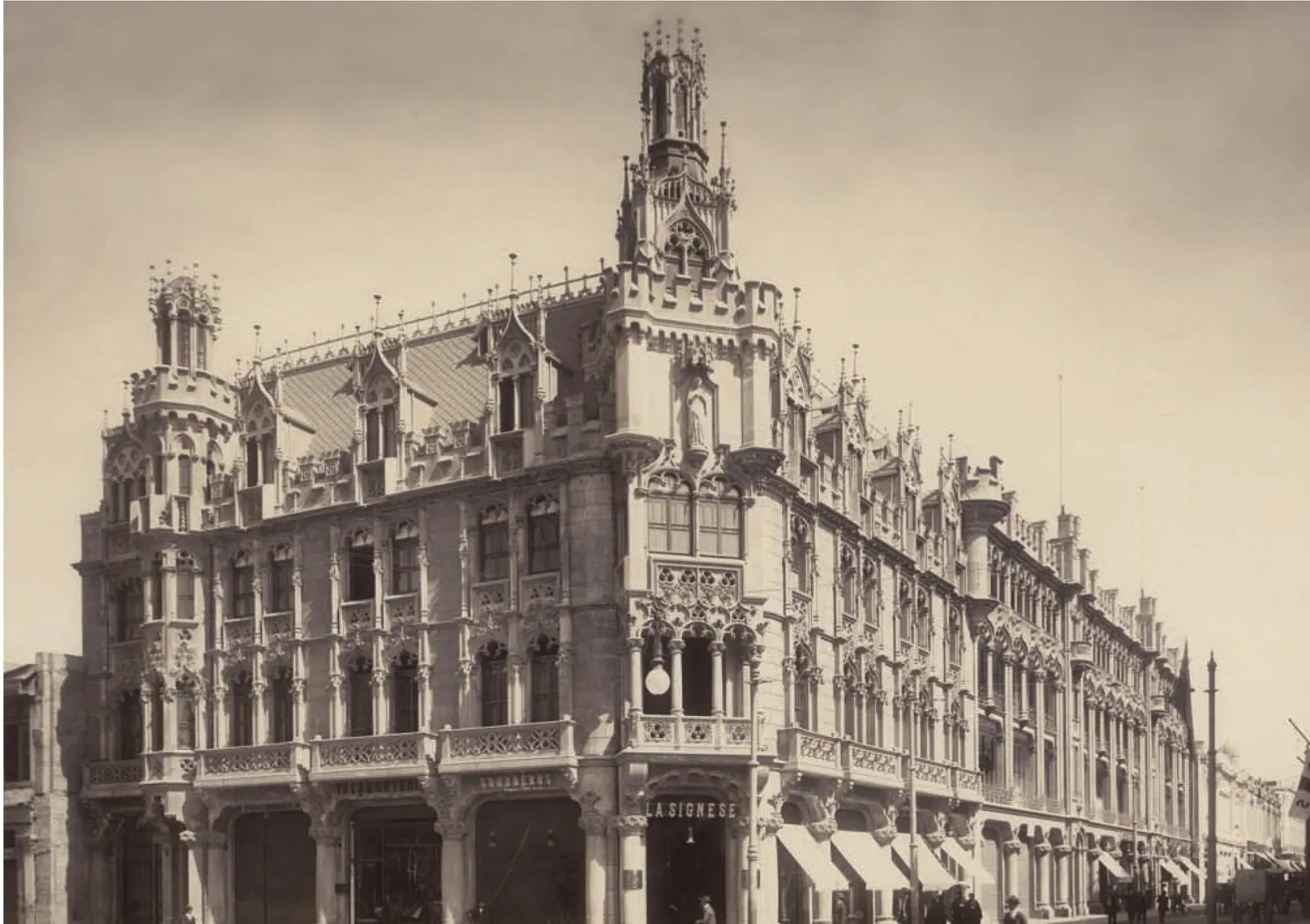 Edificio Undurraga en el año 1925