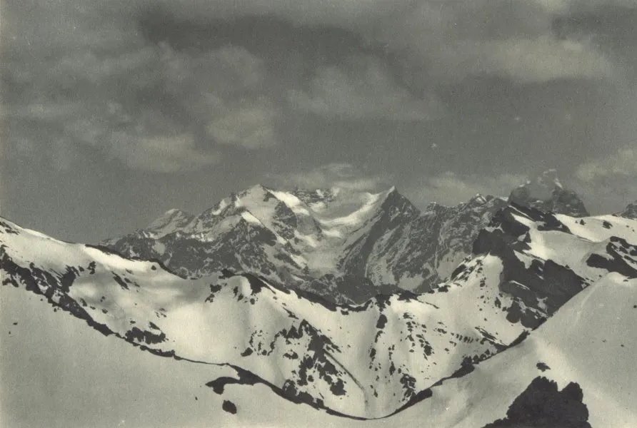 Nevado Los Leones en 1932
