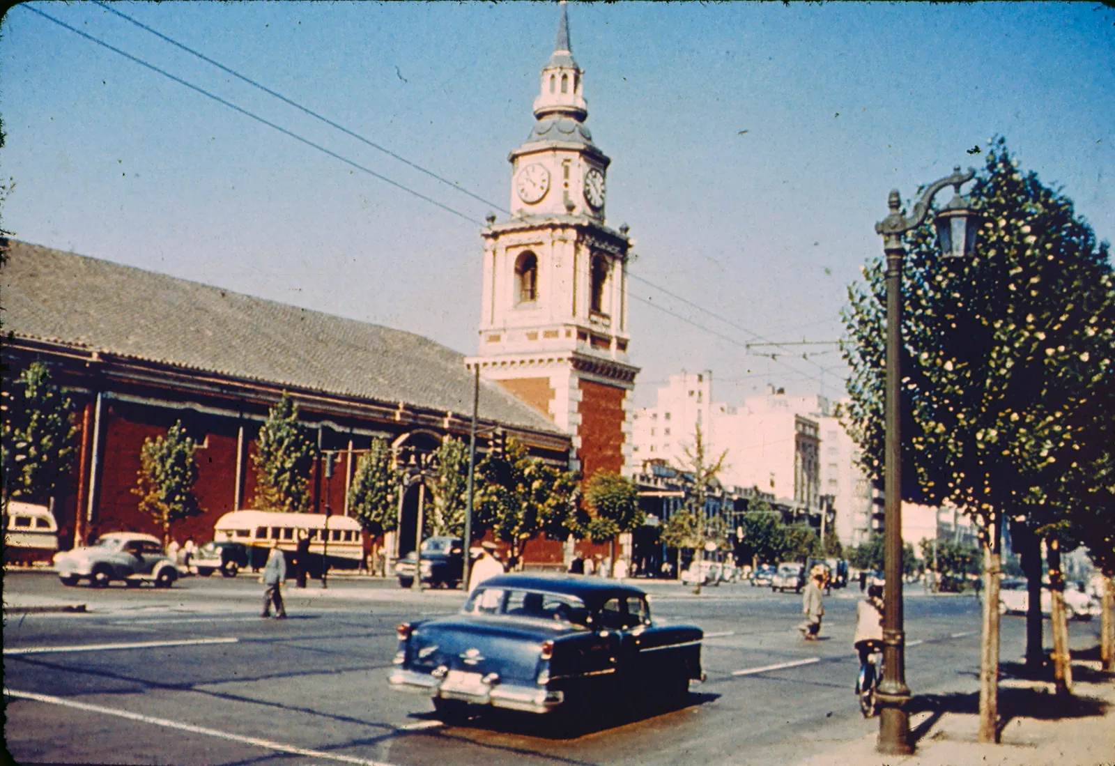 Alameda y la Iglesia San Francisco, 1960s