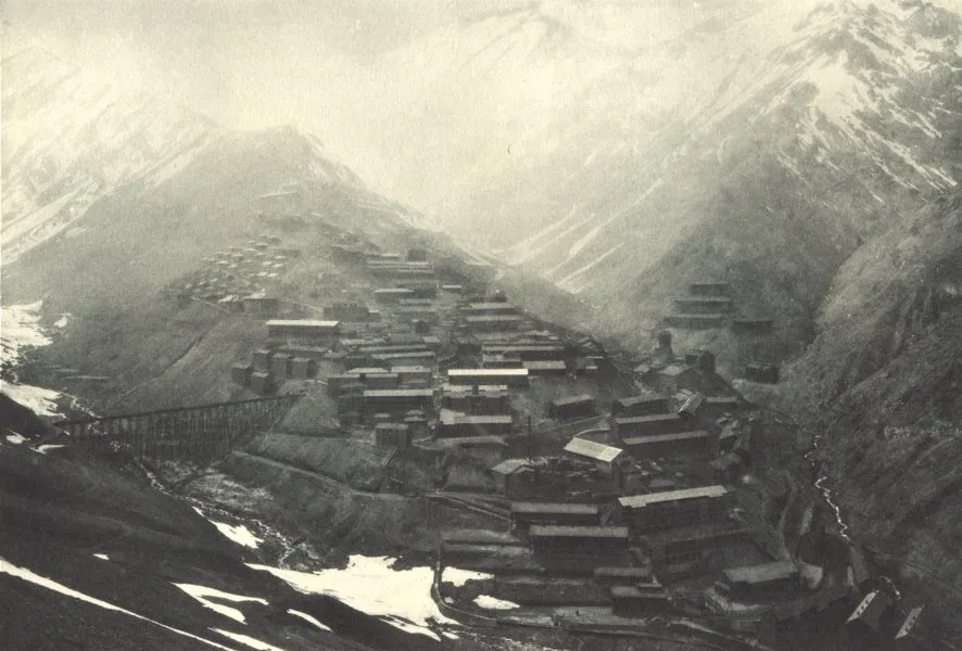 Panorámica se Sewell en 1932