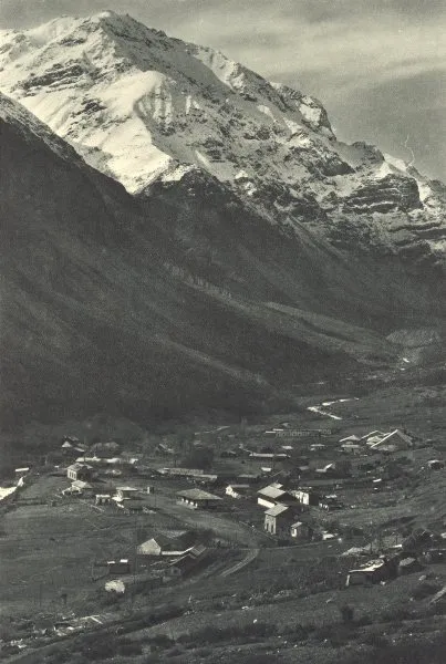 El Volcán, San José de Maipo en 1932