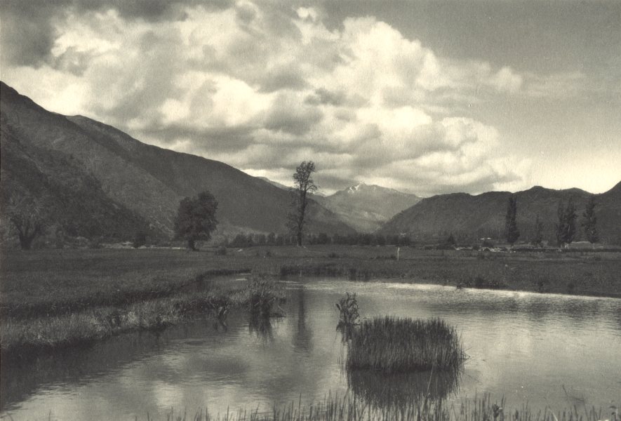 Curillinco, Río Maule en 1932
