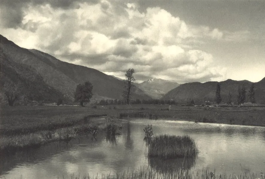 Curillinco, Río Maule en 1932