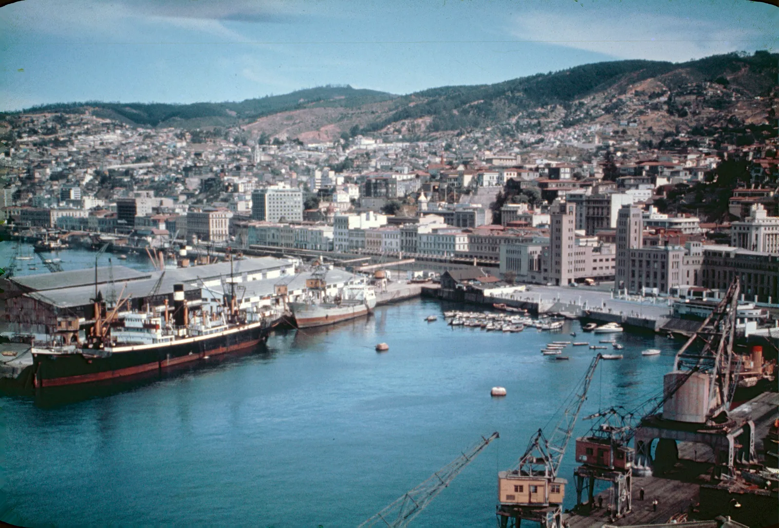 Puerto de Valparaíso, años 60s