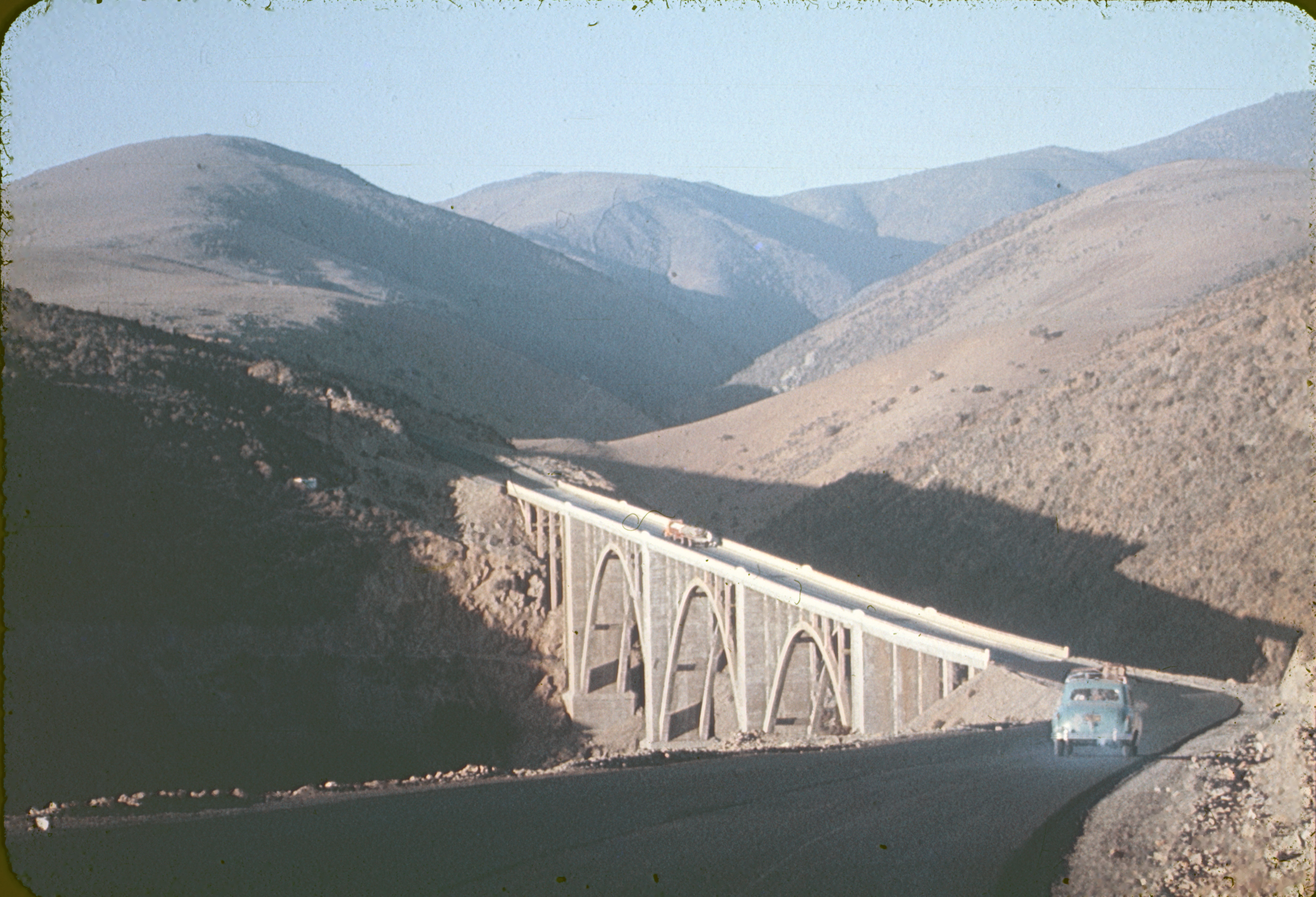 Puente Amolanas de la Ruta 5, años 60s.