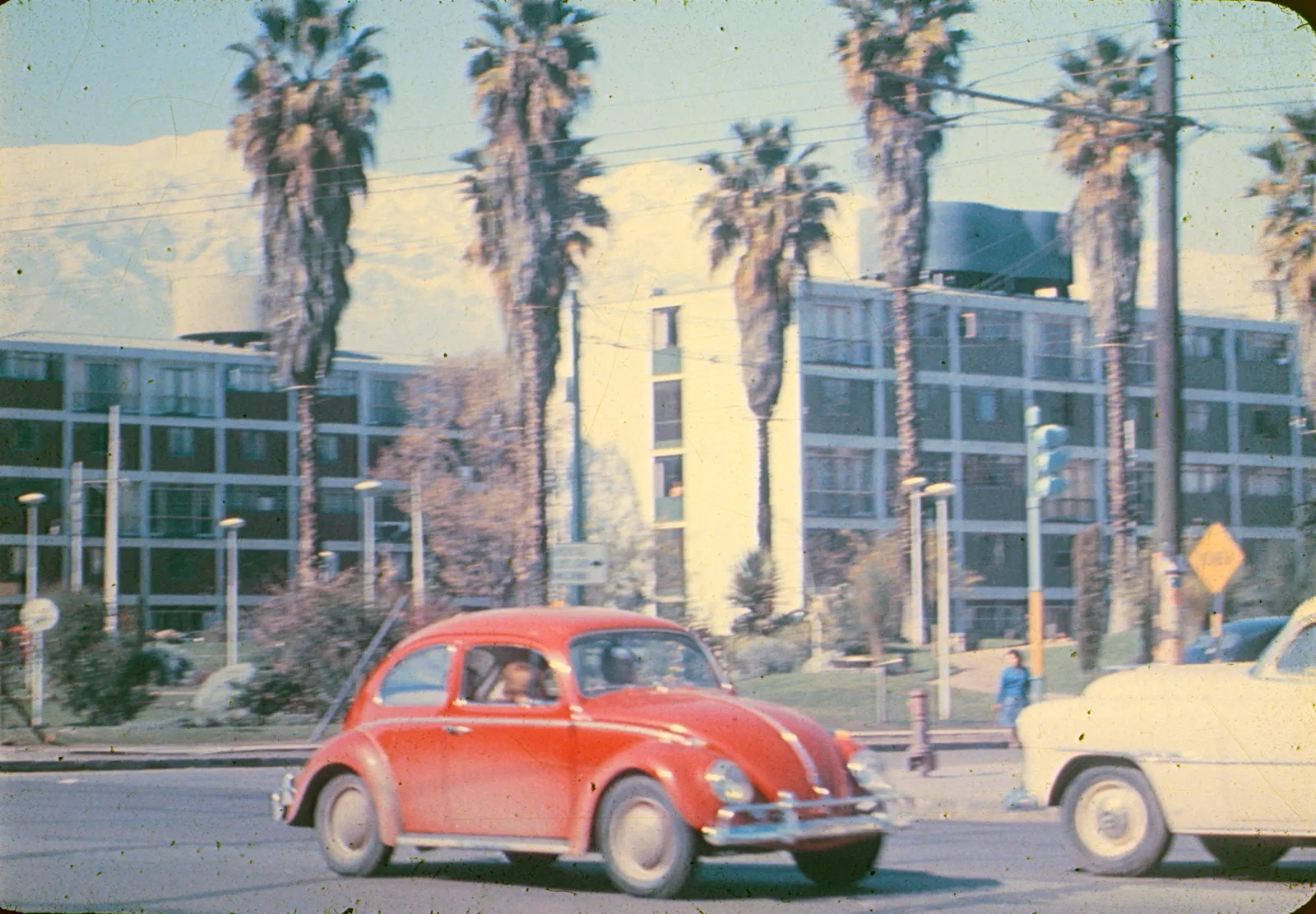 Avenida Providencia con Antonio Varas, años 60s