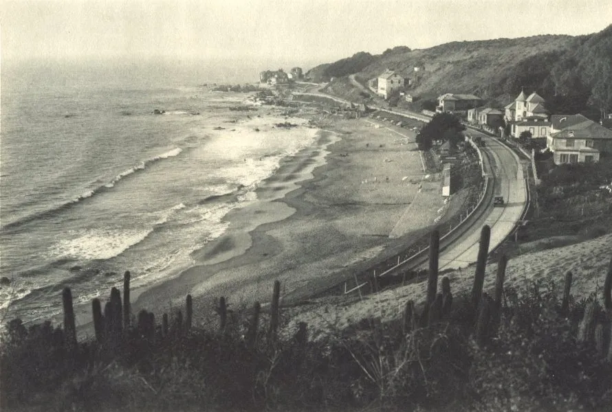 Vista de ConCón en 1932