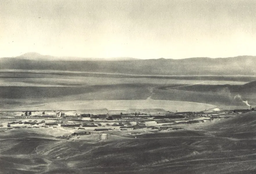 Vista de Chuquicamata en 1932