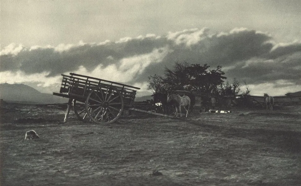 Cercanías de Balmaceda en 1932