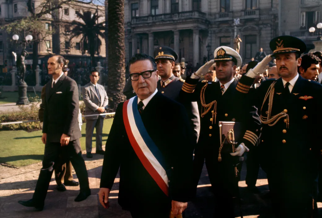 Salvador Allende en 1973