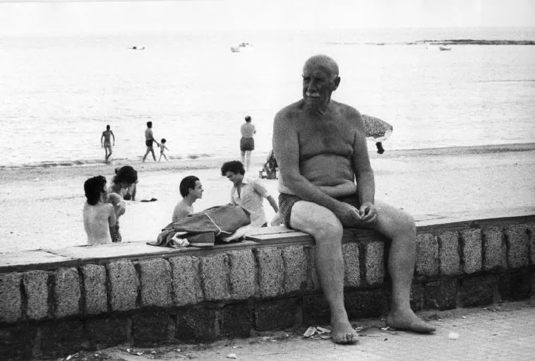 Veraneantes en Algarrobo, 1971