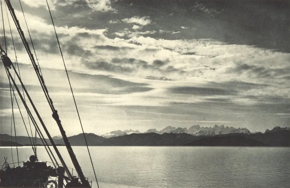 Estrecho de Collingwood en 1932