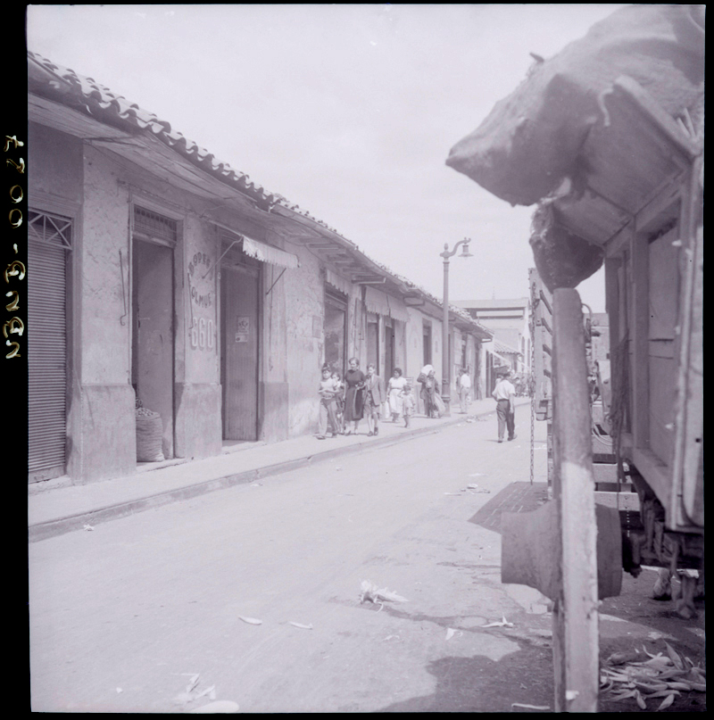 Calle Antonia López de Bello en 1952