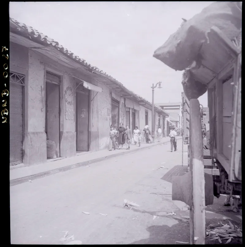 Calle Antonia López de Bello en 1952