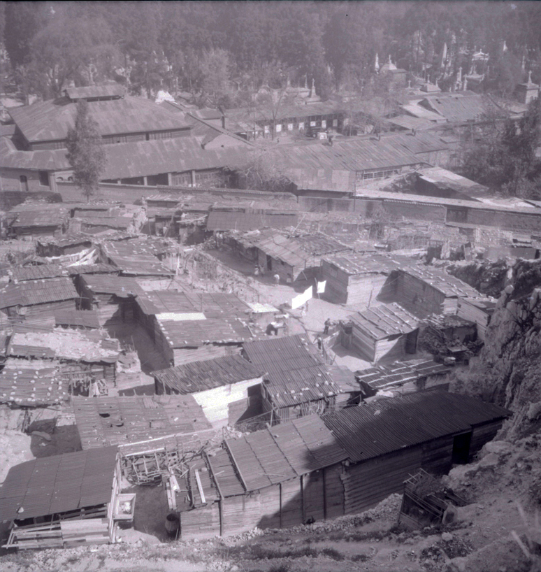 Faldeos del Cerro Blanco en 1953