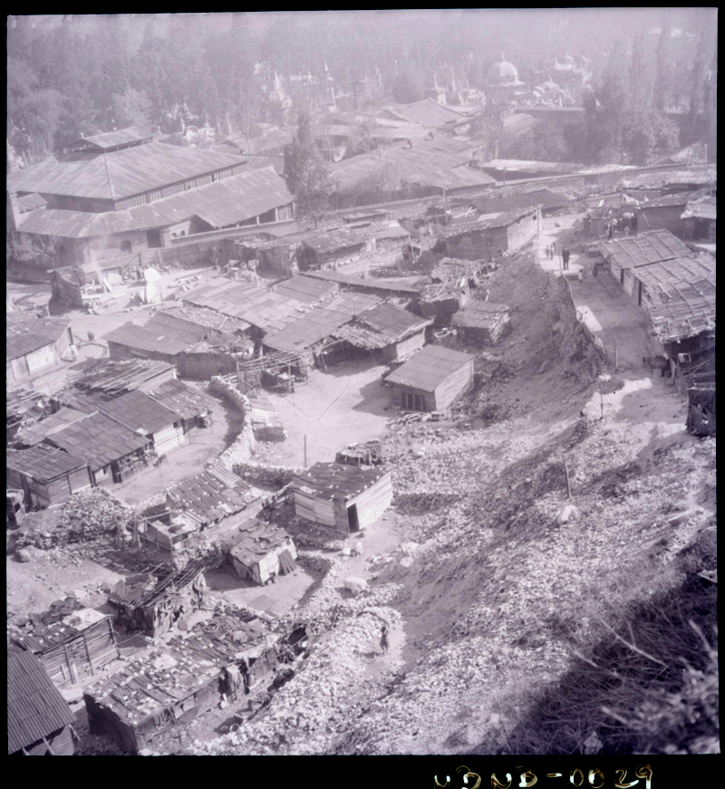 Faldeos del Cerro Blanco en 1953