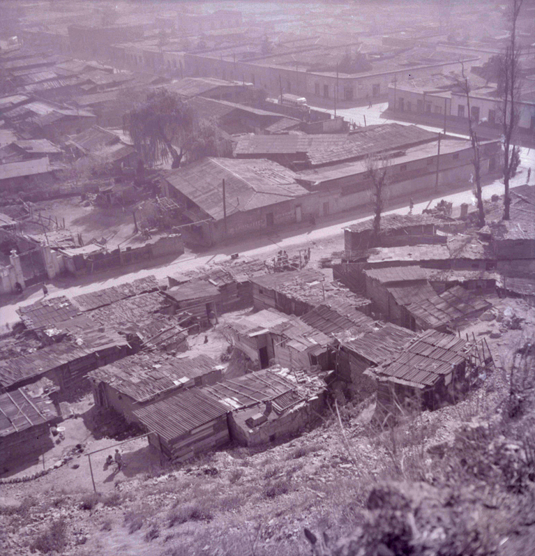 Faldeos del Cerro Blanco en 1953