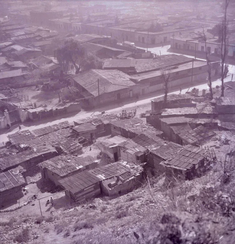 Faldeos del Cerro Blanco en 1953