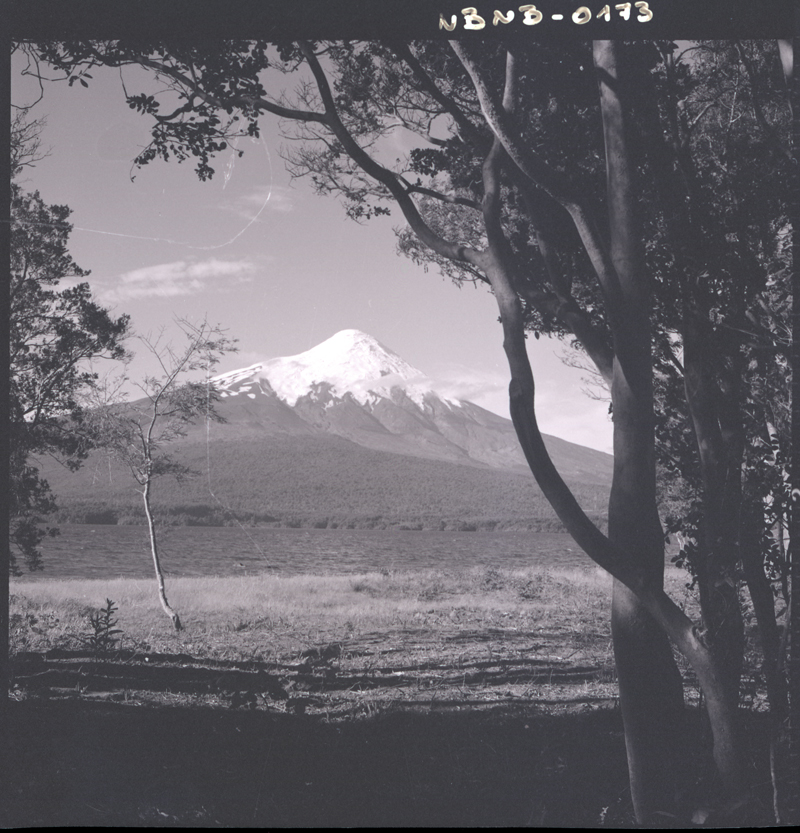 Volcán Osorno en los años 60s.