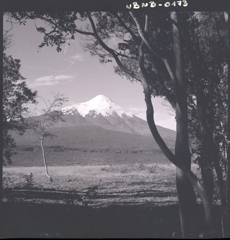 Volcán Osorno en los años 60s.