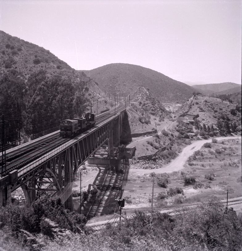 Puente Las Cucharas en 1955