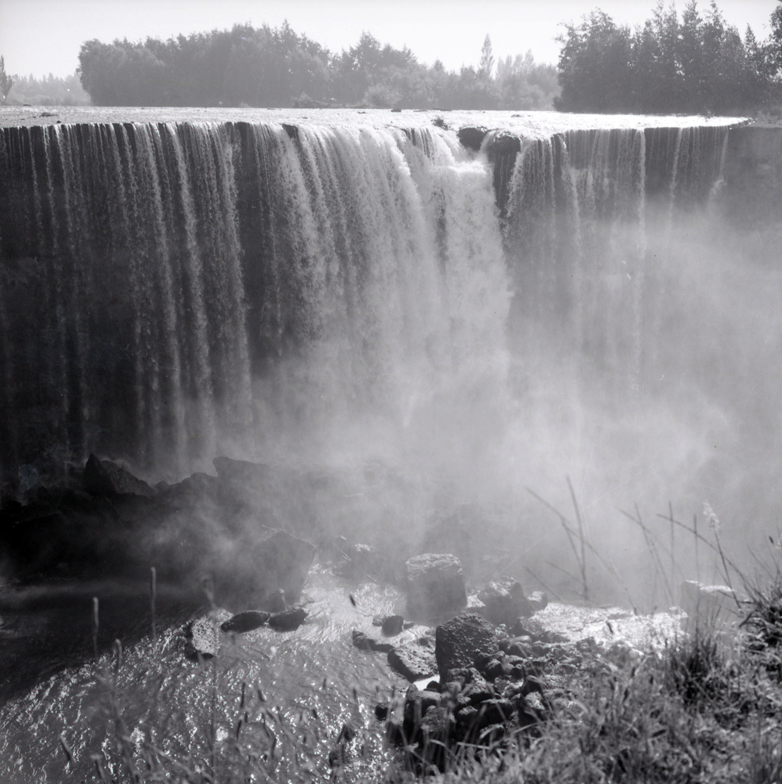 Salto del Laja en los años 60s