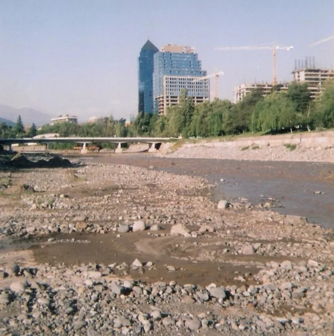 Vista al actual Sanhattan en 1994