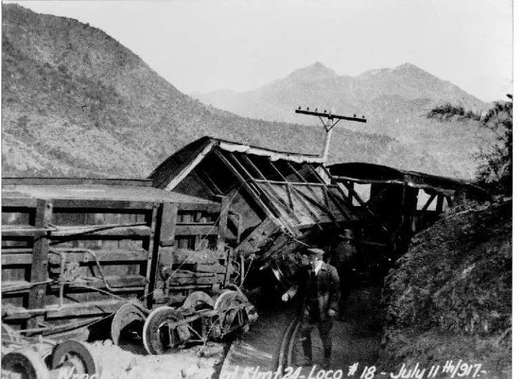 Accidente Ferrocarril de Sewell, 1917