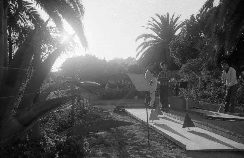 Minigolf de Plaza Colombia, Viña del Mar, 1966