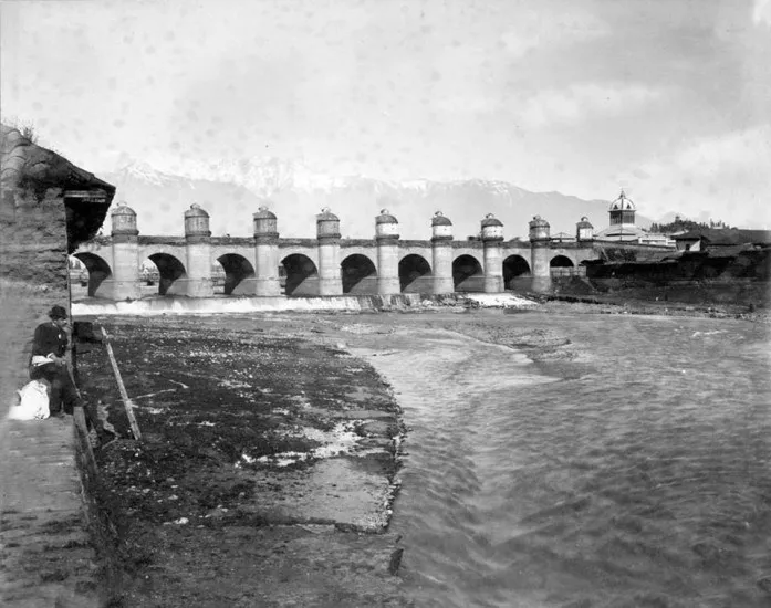 Puente Cal y Canto alrededor de 1870