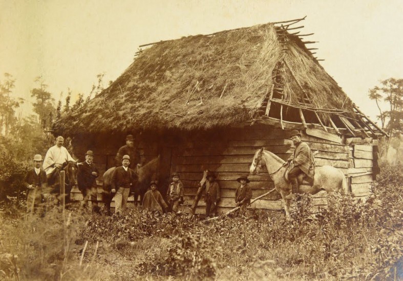 Camino a Puerto Montt, 1893.
