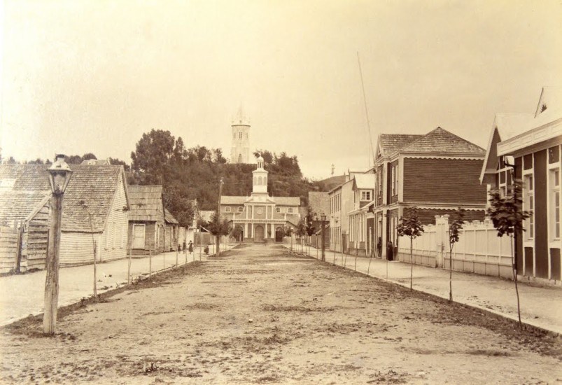 Calle Renjifo, Puerto Montt, 1893.